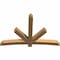 Ekena Millwork Alberta Smooth Timber Gable Bracket, Western Red Cedar, 84"W x 56"H x 5 1/2"D x 5 1/2"F, 16/12 Pitch GBW084X56X0606ALB00SWR - alternate 2